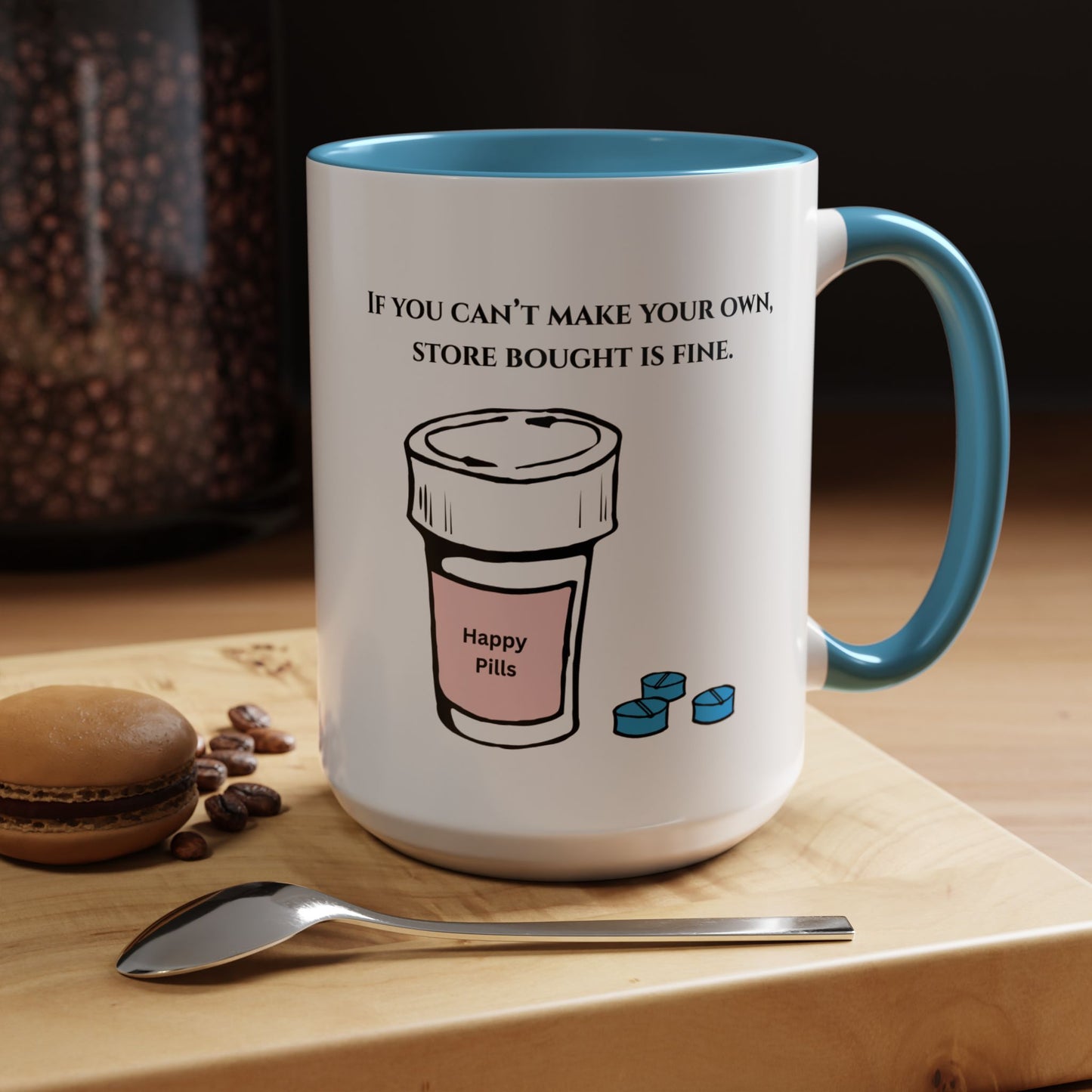 Anti-Anxiety Ceramic Mug, (11oz, 15oz)