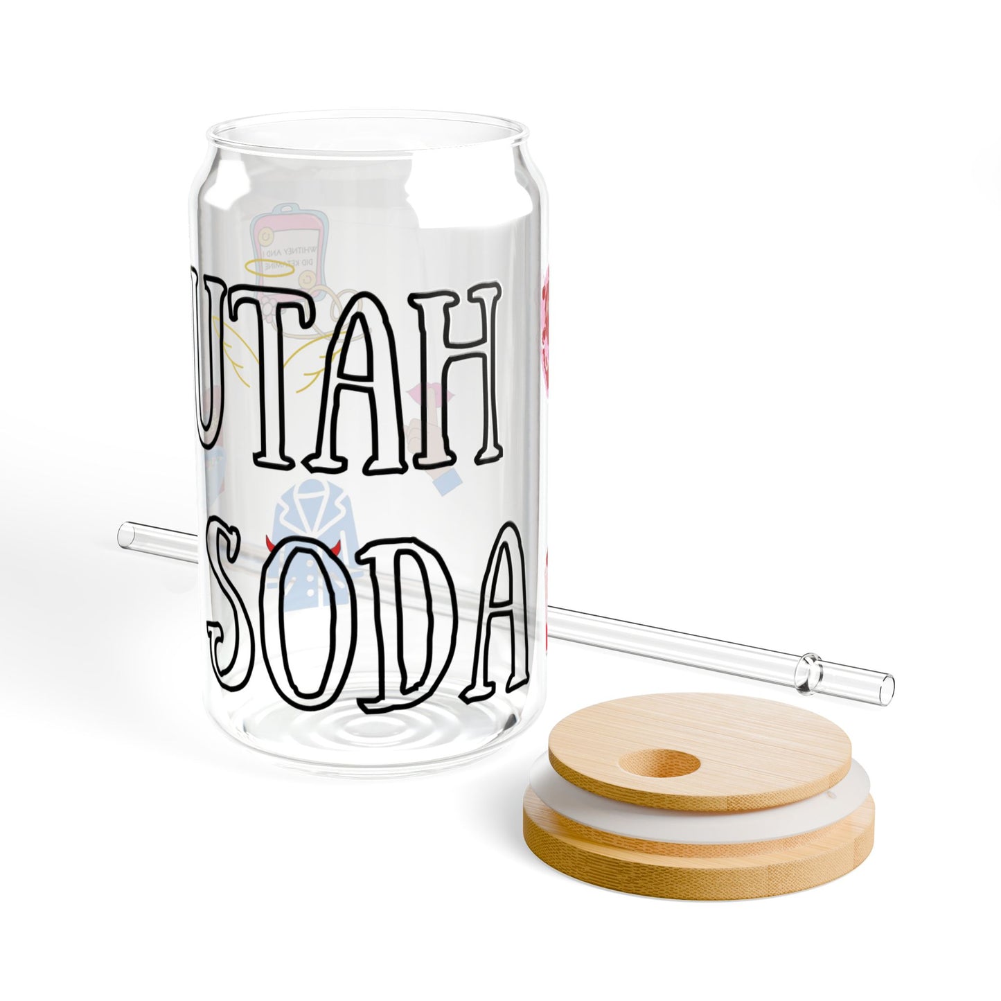 SLMW Iced Coffee Glass, (16oz)