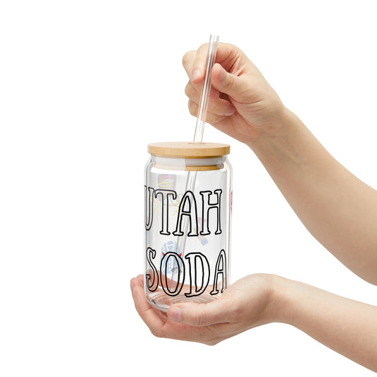 SLMW Iced Coffee Glass, (16oz)