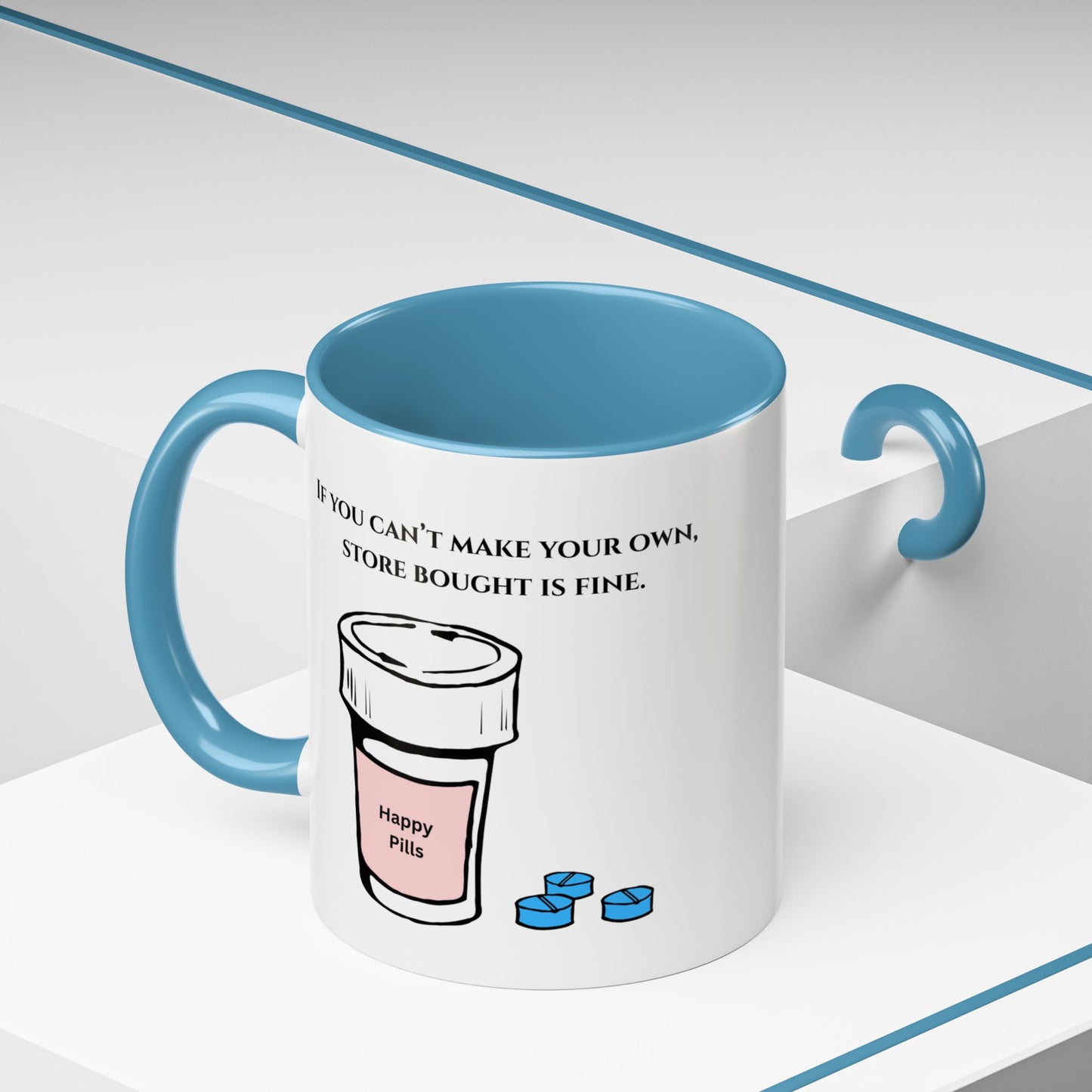 Anti-Anxiety Ceramic Mug, (11oz, 15oz)