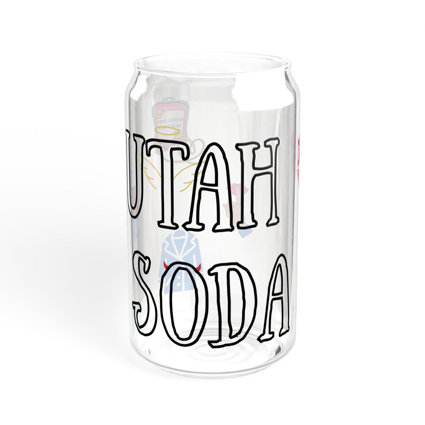 SLMW Iced Coffee Glass, (16oz)