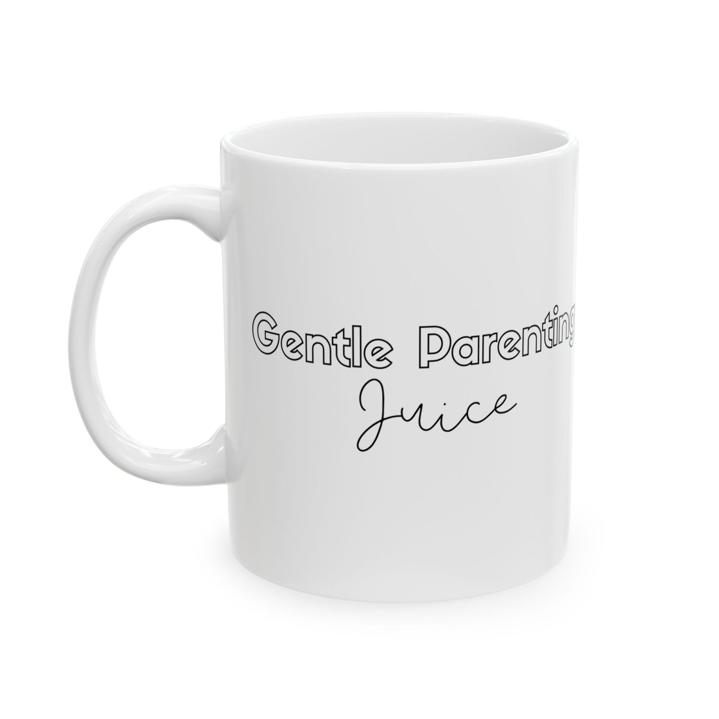Gentle Parenting Ceramic Mug, (11oz, 15oz)