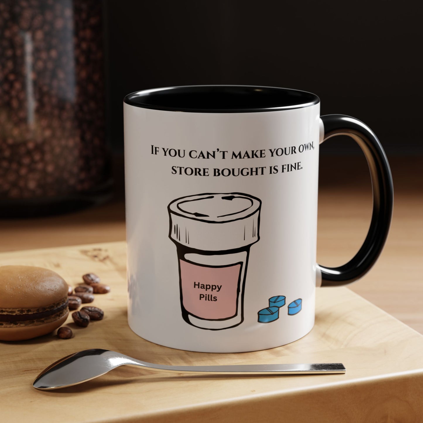 Anti-Anxiety Ceramic Mug, (11oz, 15oz)