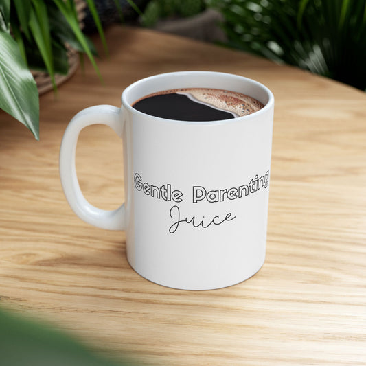 Gentle Parenting Ceramic Mug, (11oz, 15oz)