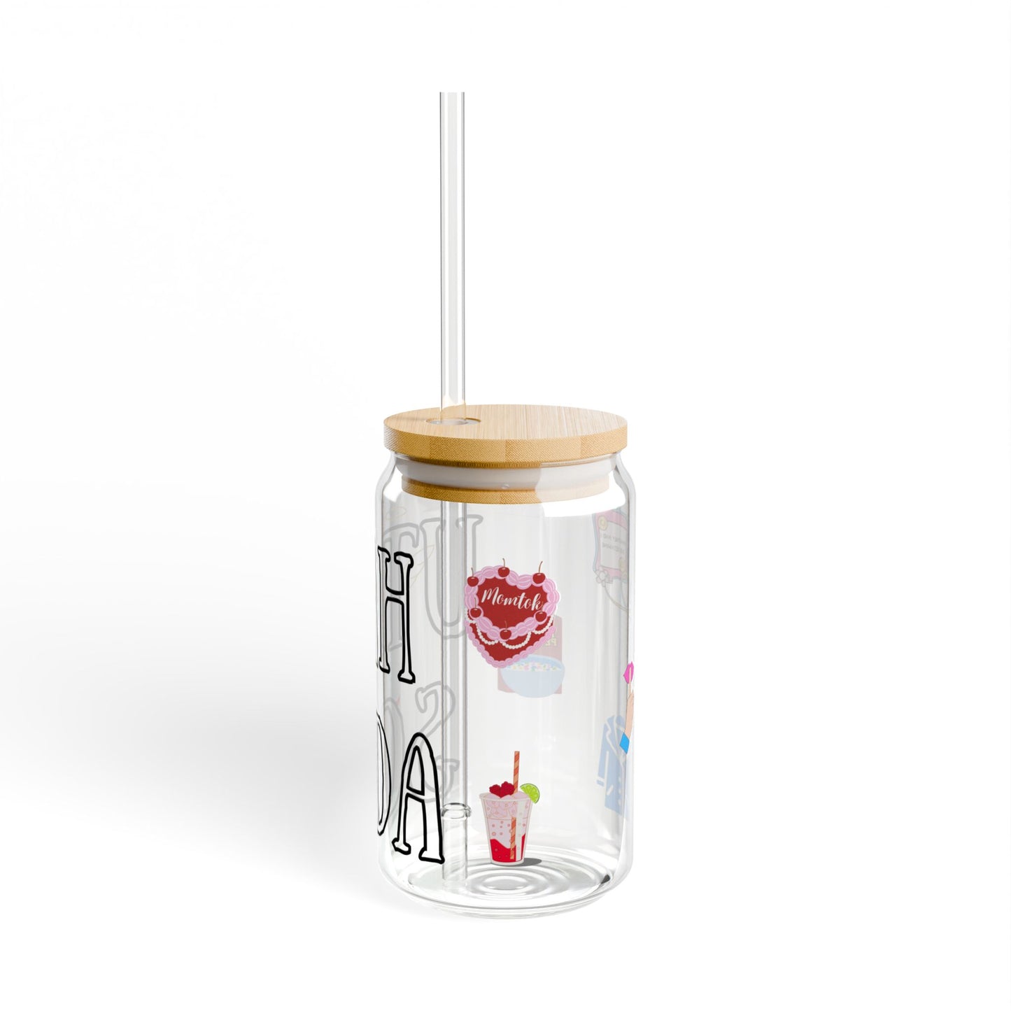 SLMW Iced Coffee Glass, (16oz)
