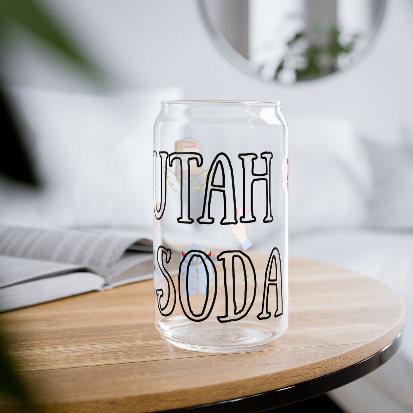 SLMW Iced Coffee Glass, (16oz)